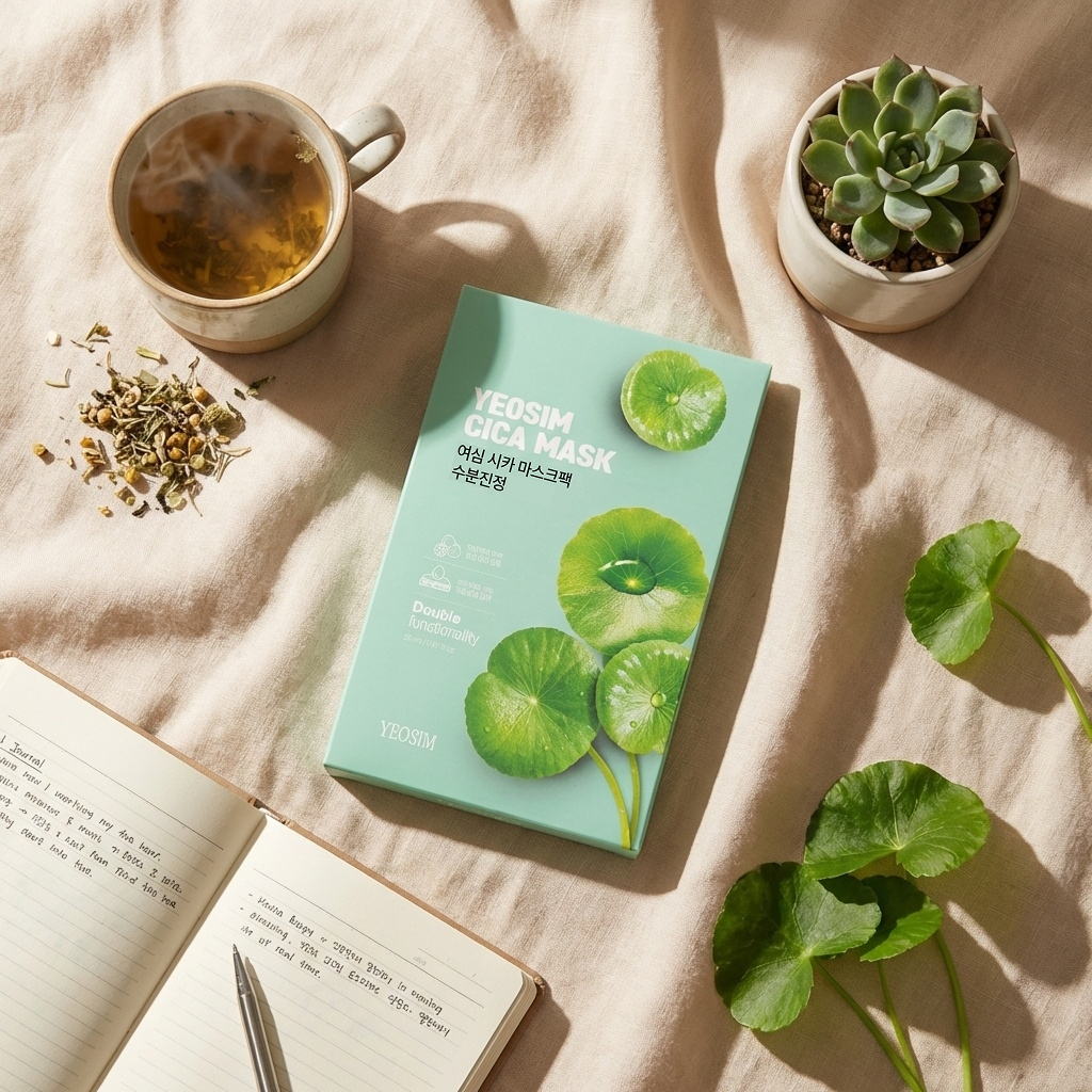 Cica Hydrating & Soothing Sheet Mask (5 pcs / box)