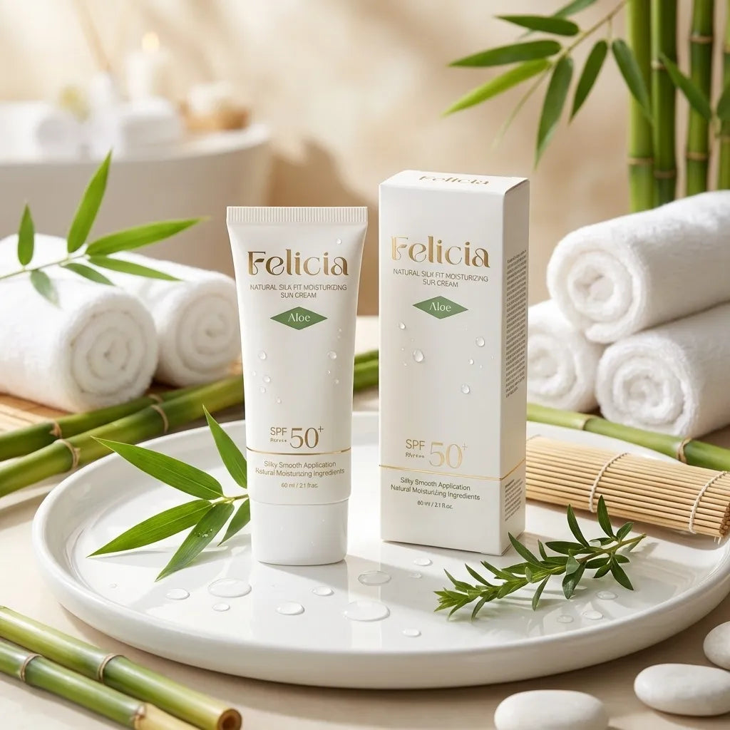 Natural Silk Fit Moisturizing Aloe Sun Cream