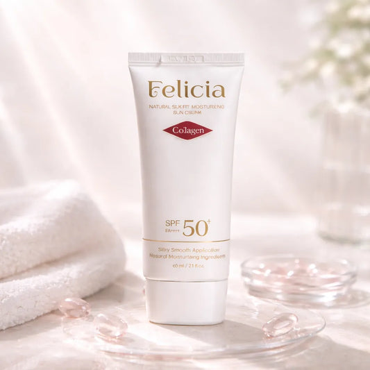 Natural Silk Fit Moisturizing Collagen Sun Cream