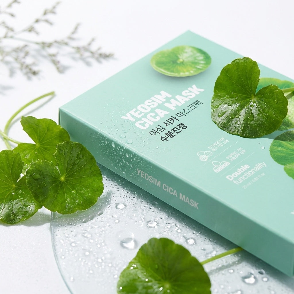 Cica Hydrating & Soothing Sheet Mask (5 pcs / box)