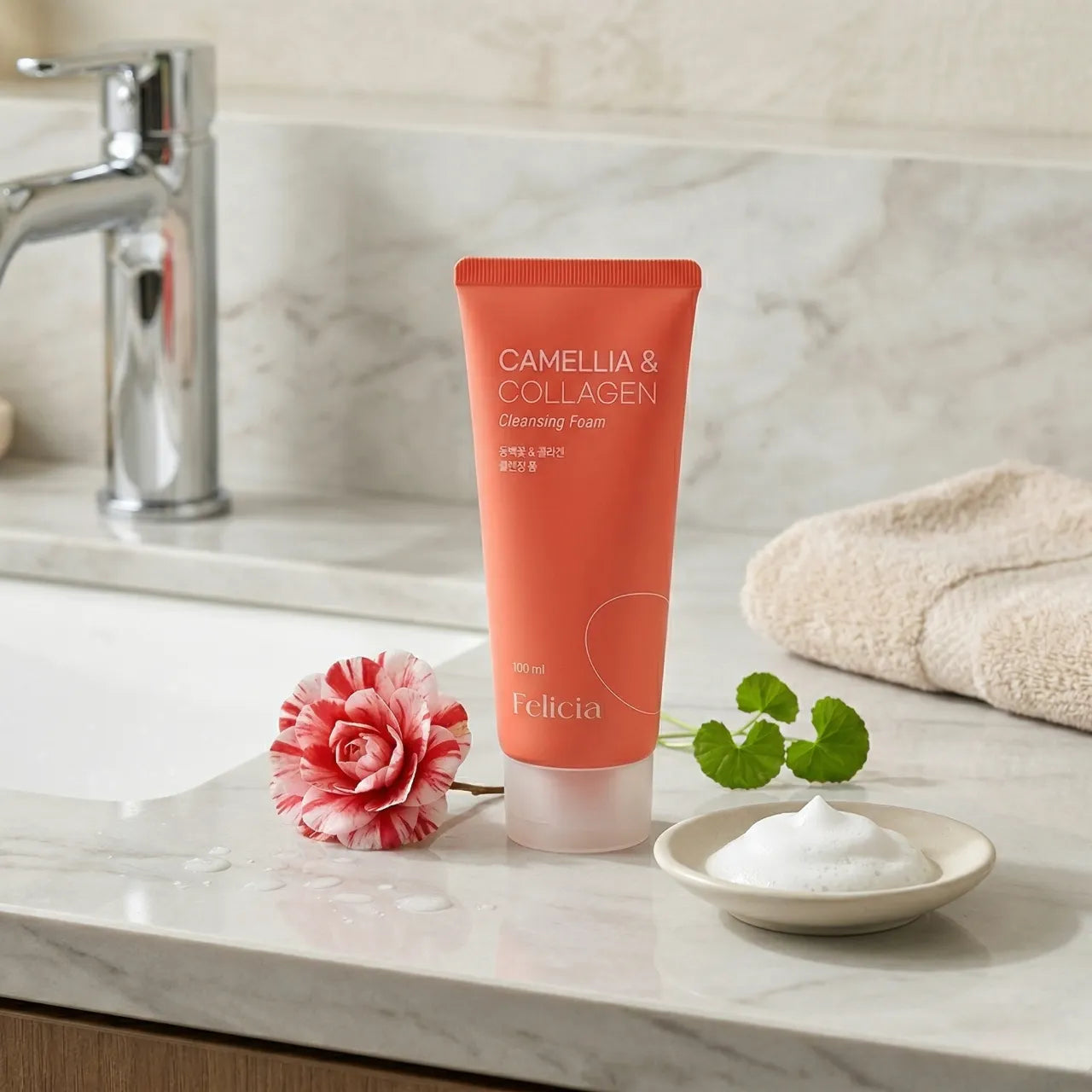 Camelia & Collagen Cleansing Foam