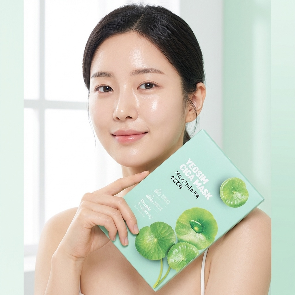 Cica Hydrating & Soothing Sheet Mask (5 pcs / box)