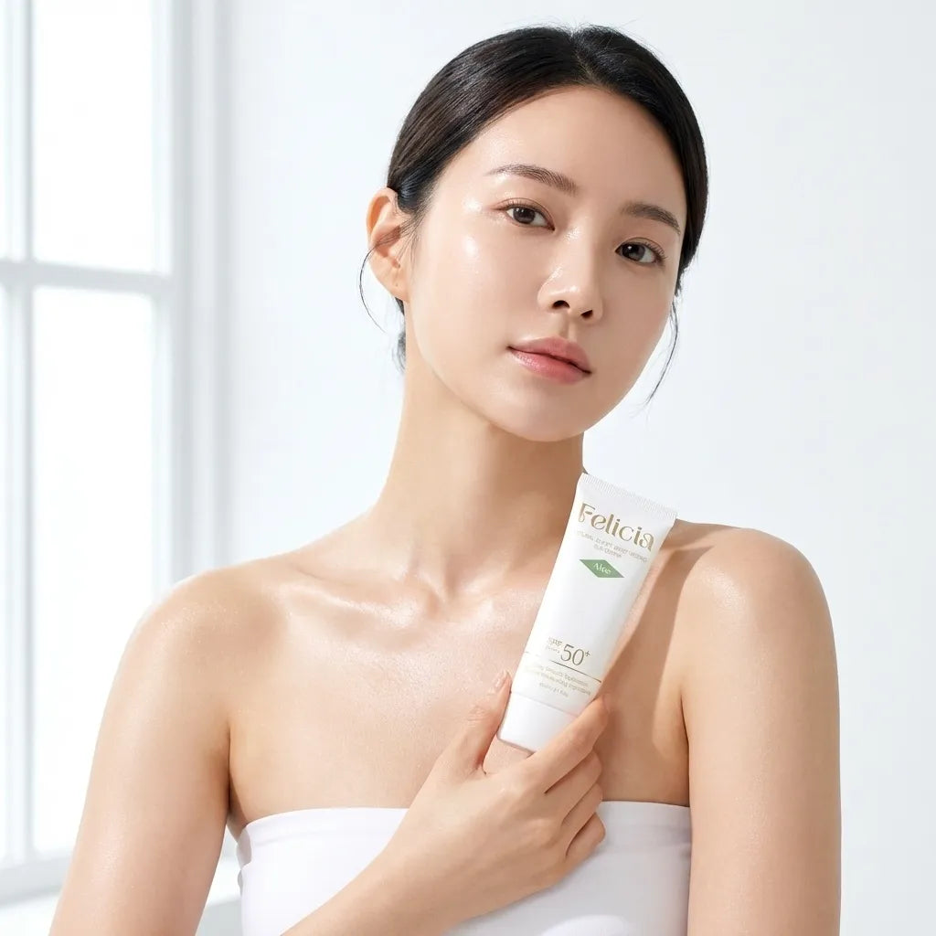 Natural Silk Fit Moisturizing Aloe Sun Cream