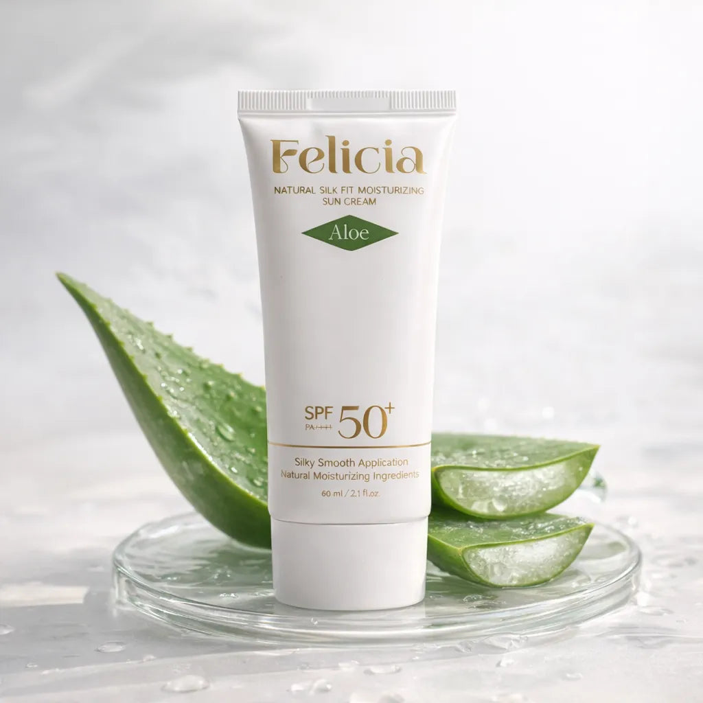Natural Silk Fit Moisturizing Aloe Sun Cream