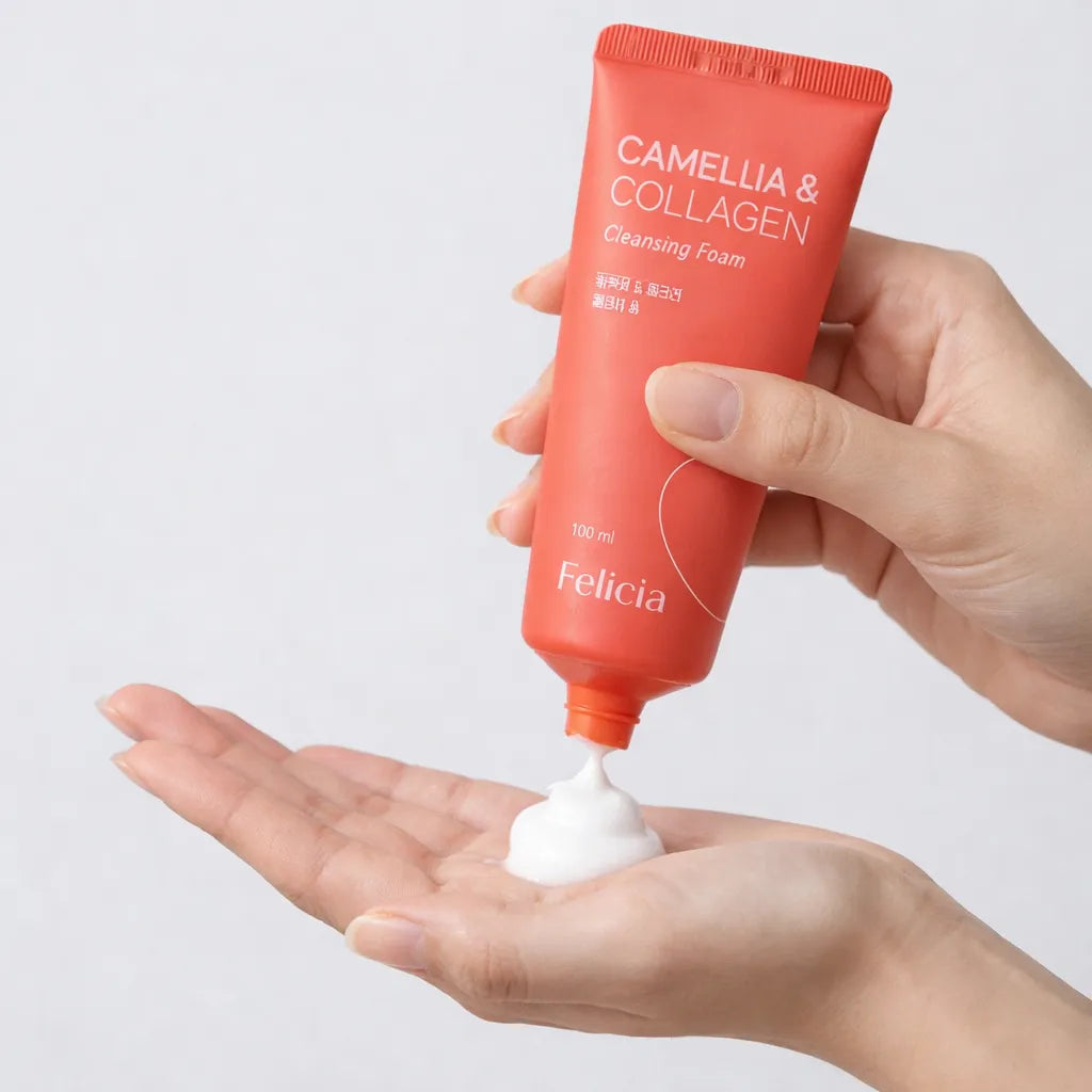 Camelia & Collagen Cleansing Foam