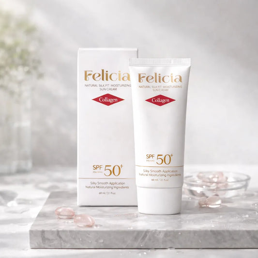 Natural Silk Fit Moisturizing Collagen Sun Cream